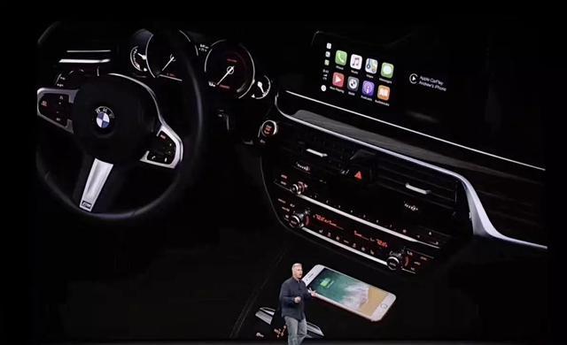 一张图告诉你iPhone8/X为什么与全新宝马5系最配！