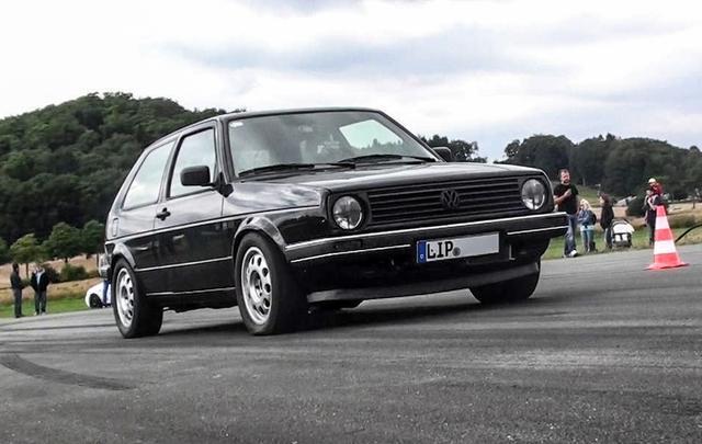 史上最强高尔夫！1,233 hp 的 Volkswagen Golf MK2 ！