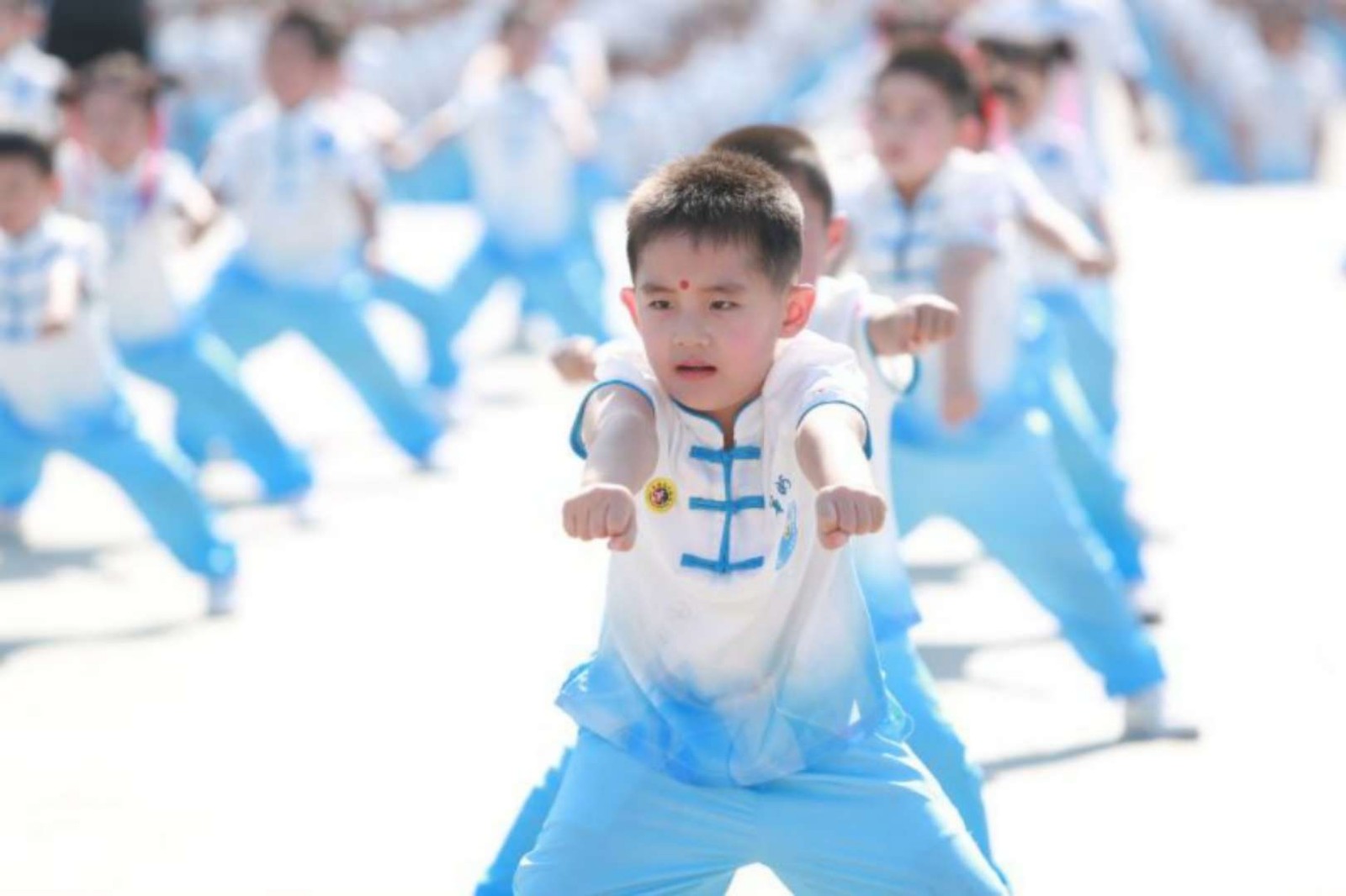 2018百城百万儿童齐练中华武术·庆六一 北