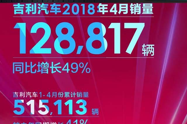 领克销量逼近万辆，吉利4月再交“学霸”成绩单