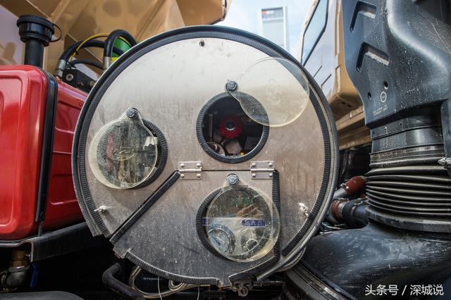 深圳第一批新型泥头车上路!盲区智能提示系统