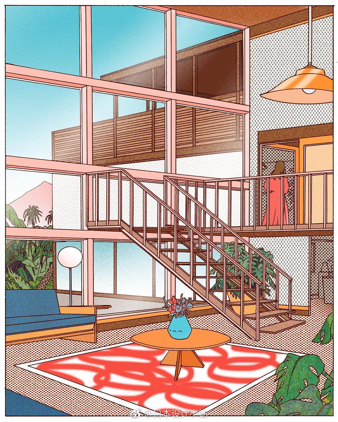 by插画家Liam Cobb,第一张不是波点女王草间