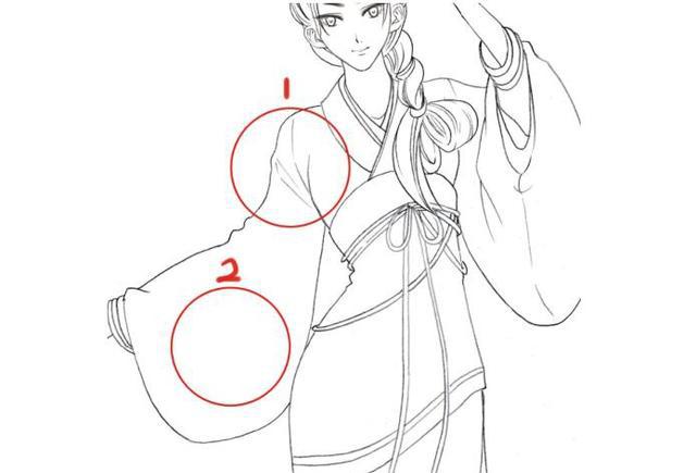 古风衣服100种画法_古风衣服100种画法女(3)