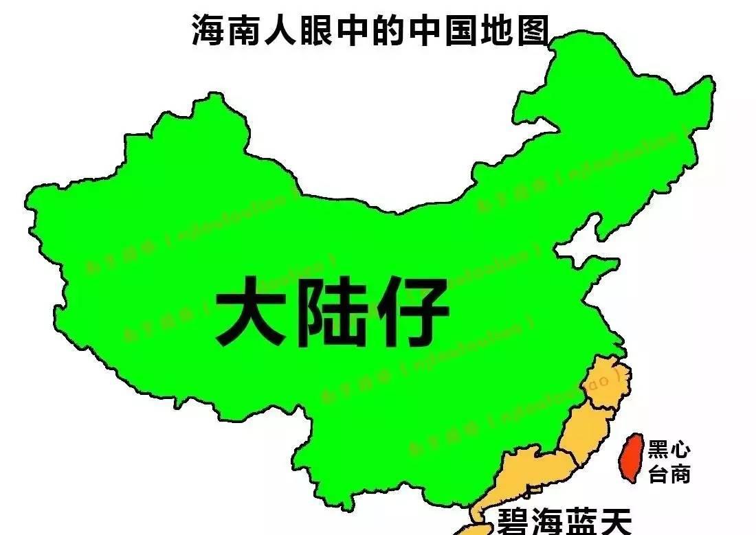 谁做的这个各省份人眼中的中国地图?