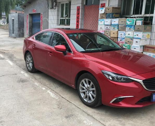 新买的马自达阿特兹给老婆开了, 结果回来就这样了, 心疼啊!