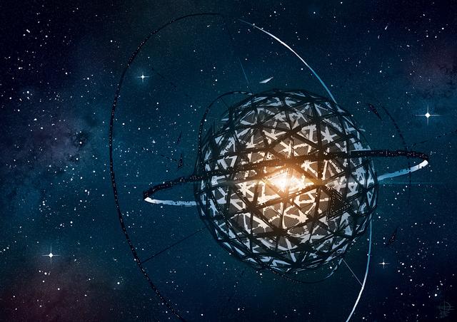 太阳系中是否有足够多的材料来建造一个能包裹住太阳的球壳？