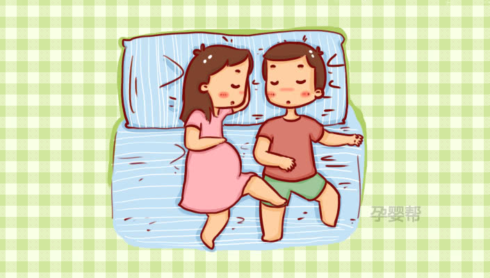 晚上睡姿正确图