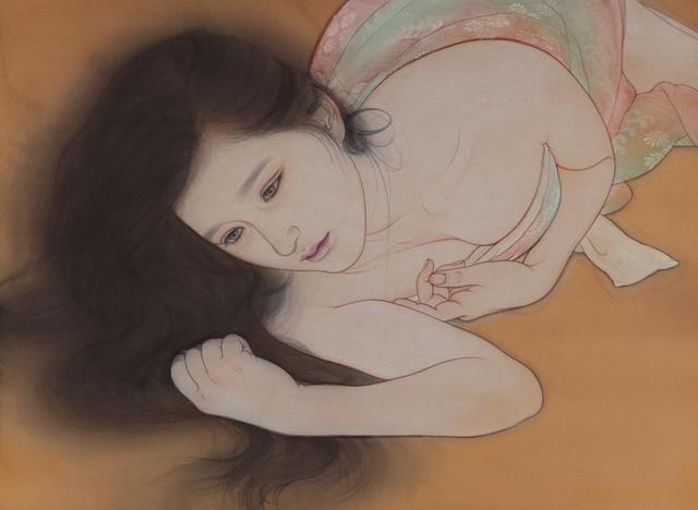 这位日本美女画家的