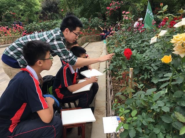 中小学生绿色生态研学旅行 首场公园自然笔记