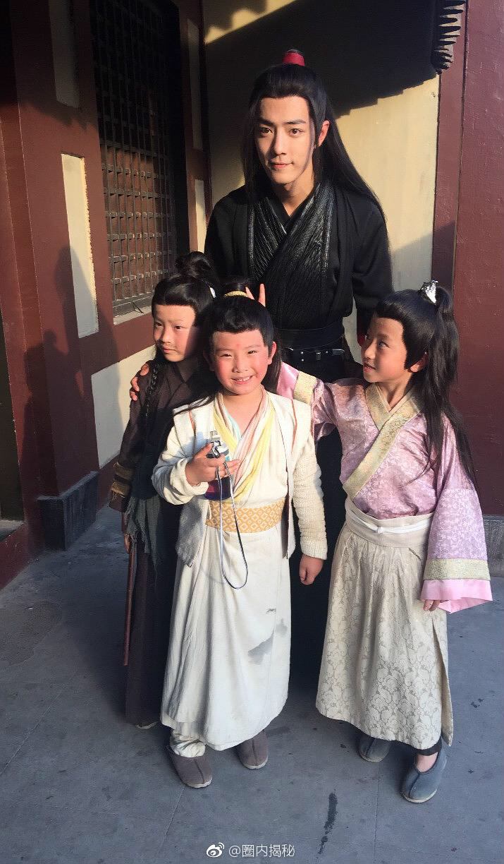 魔道祖师陈情令肖战、王一博最新路透来了