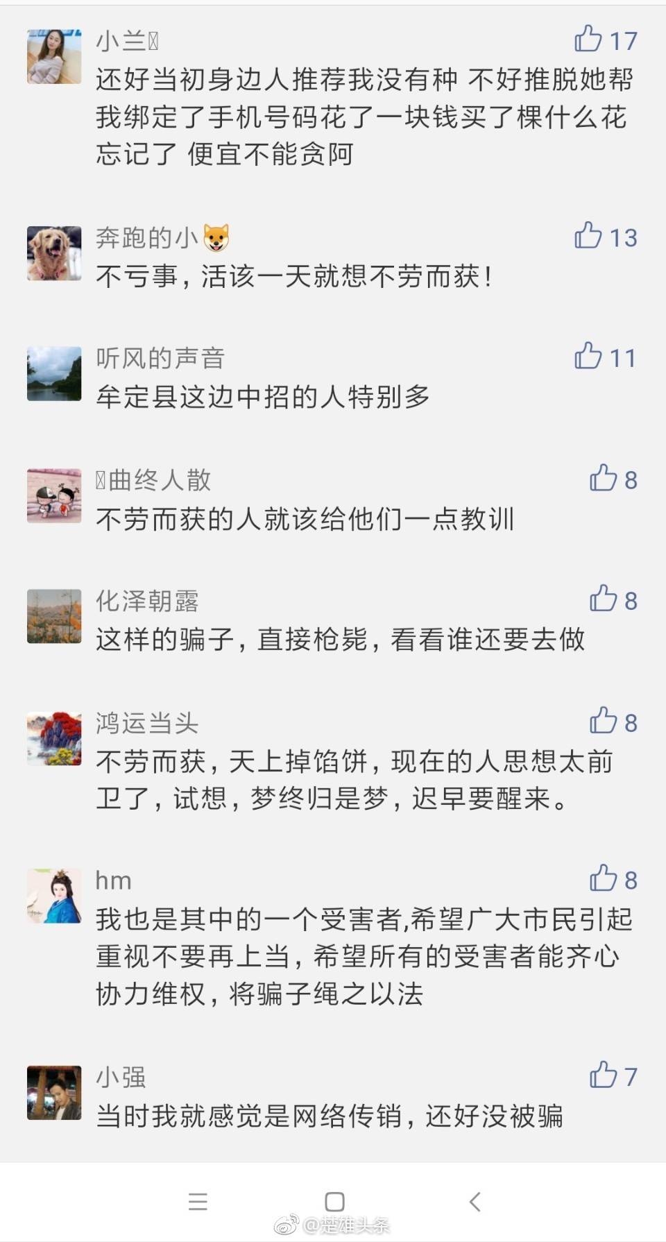 蜀桑源崩盘,几十万人血本无归,云南楚雄多人中