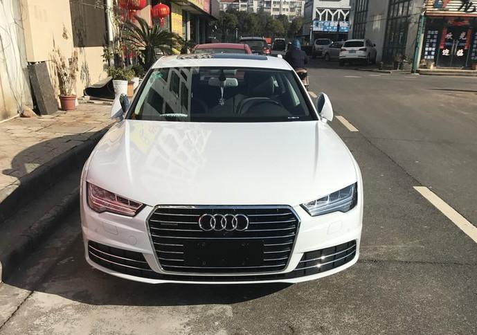 江苏车友花80万买辆全新奥迪A7, 刚开回家就换掉了四个车轮