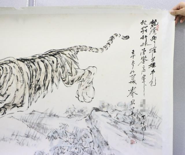 浅谈水墨画龙腾虎跃作品价值走向及寓意欢迎品鉴交流