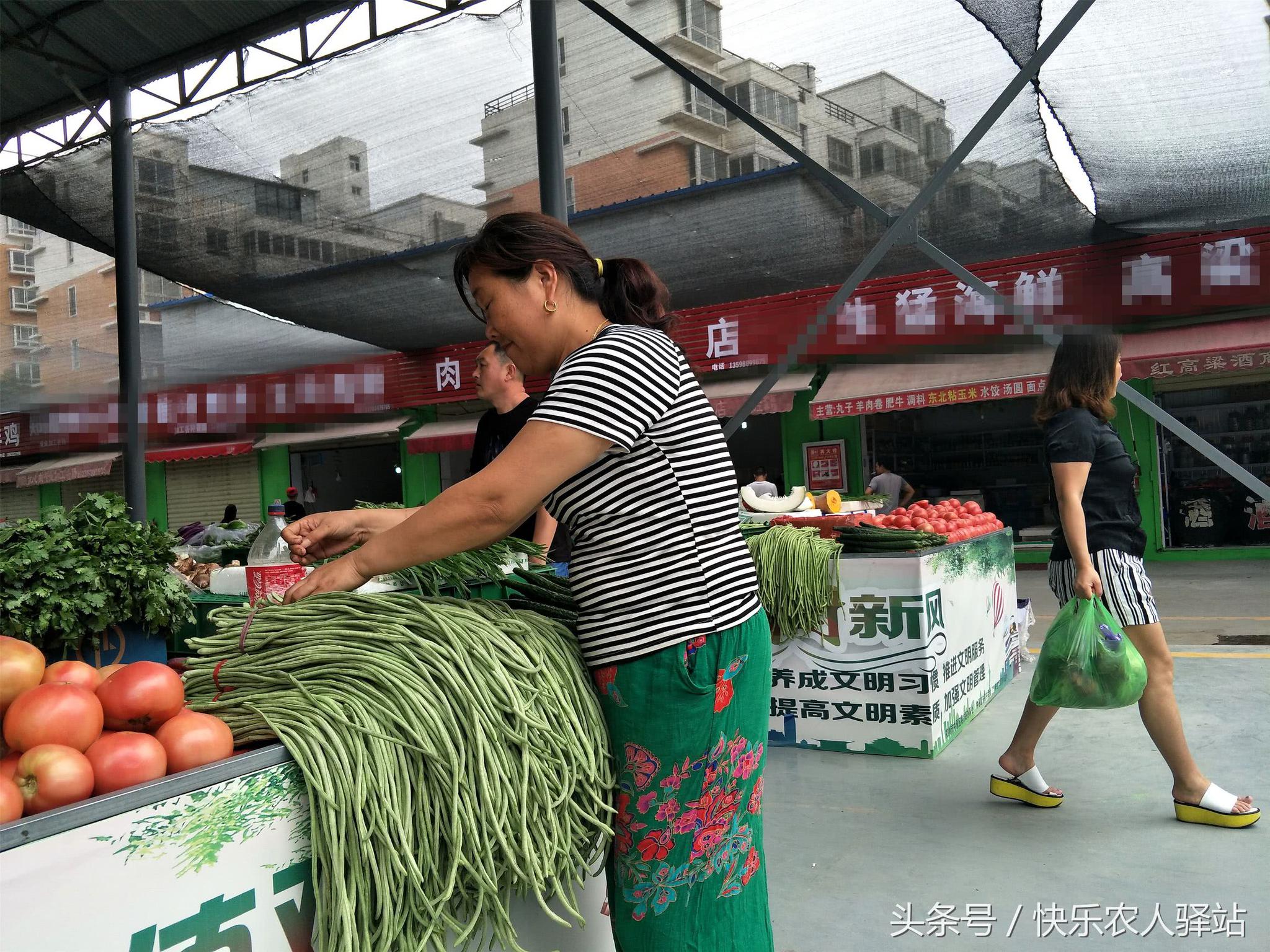 10张卖菜图,一年比一年难干的小生意