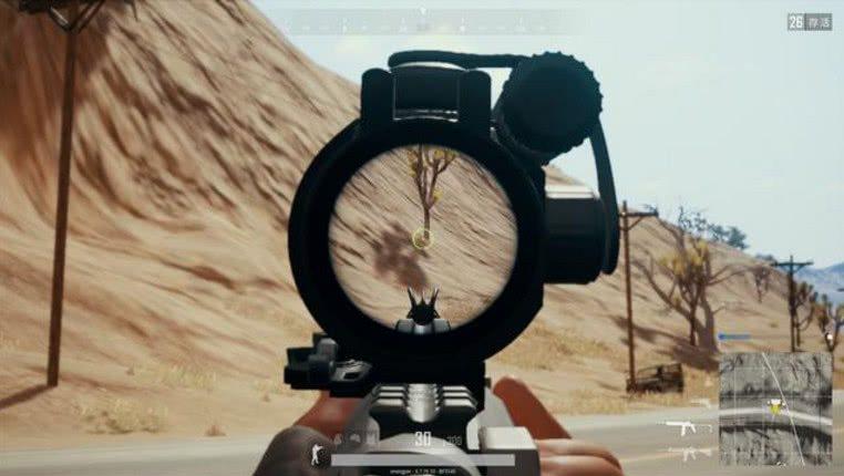 绝地求生改版2倍镜强无敌, 红点全息已废, 没2