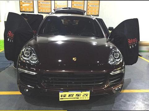 广州东莞保时捷卡宴Cayenne加装原厂柏林之声13件套音响