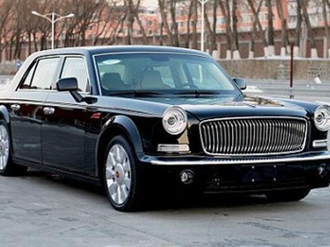 红旗L5最新款，V8带T发动机，四根排气管，400万秒杀宾利！