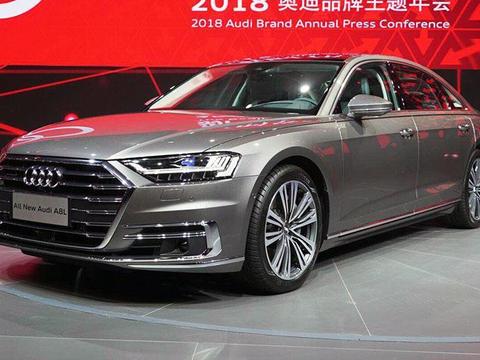 奥迪最新旗舰，前脸霸气到炸！配7块大屏！宝马奔驰要紧张了
