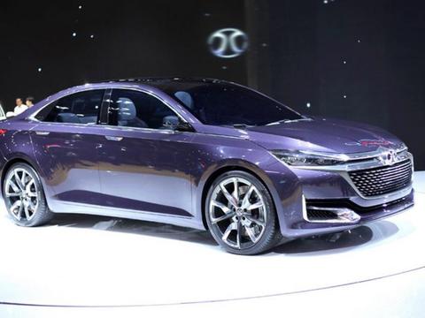 北汽最新中级车，外观帅到爆，照这样量产雅阁帕萨特可以回老家了