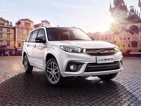 2018款瑞虎3上市，5.99万起，细节微调，配专属车身拉花