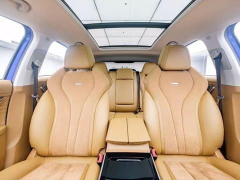 内饰不比奔驰差，荣威MARVEL X内饰官图发布