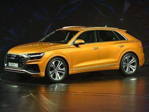 定位旗舰轿跑SUV的奥迪Q8首发亮相, 主打3.0T+48V轻混动力系统