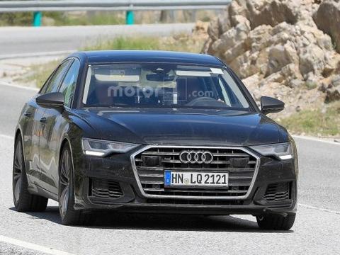 曝奥迪全新S6无伪谍照 将于2018年底亮相