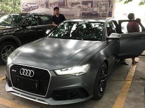 全国首提“限量版”奥迪RS6, 帅得一塌糊涂, 堪称“最强买菜车”