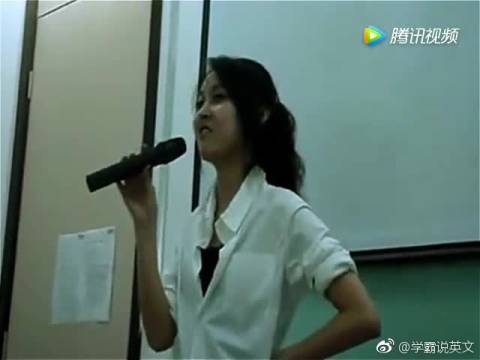 老师美女演唱上课英语歌,好听到爆,这样英文还美女林晓晴图片