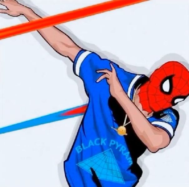 抖音超火挡脸潮图!skrskr