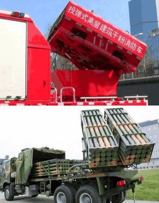 中国独家 导弹射向300米高层大火 2000万进口消防车进冷宫