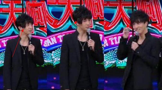 薛之谦毫无偶像包袱,对着镜头取下假发片