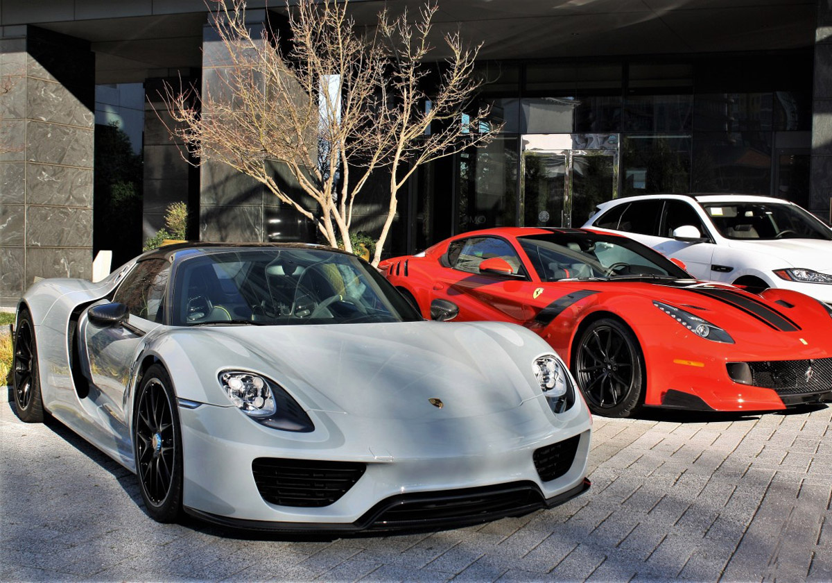 保时捷Porsche 918 Spyder Weissach Package，传说的水泥灰！