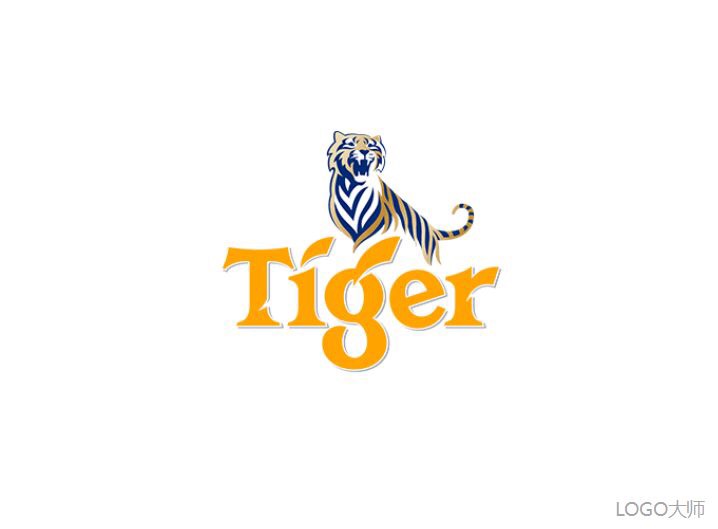 一组老虎为元素的灵感logo设计欣赏