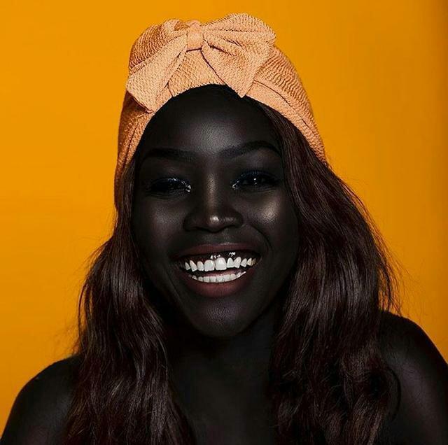 世界上最黑的人的照片