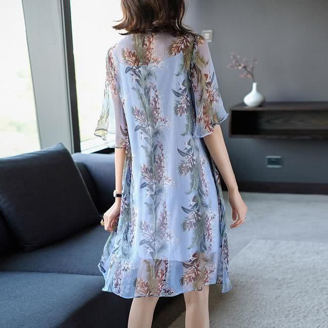 中年女人再不打扮就老了!学学上海女人穿真丝