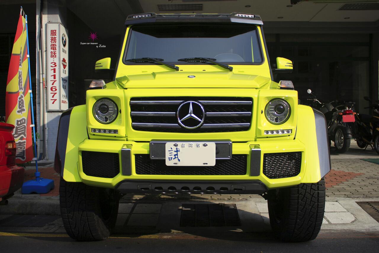 奔驰G500 4X4² 但凡老爷儿们都稀罕吧！