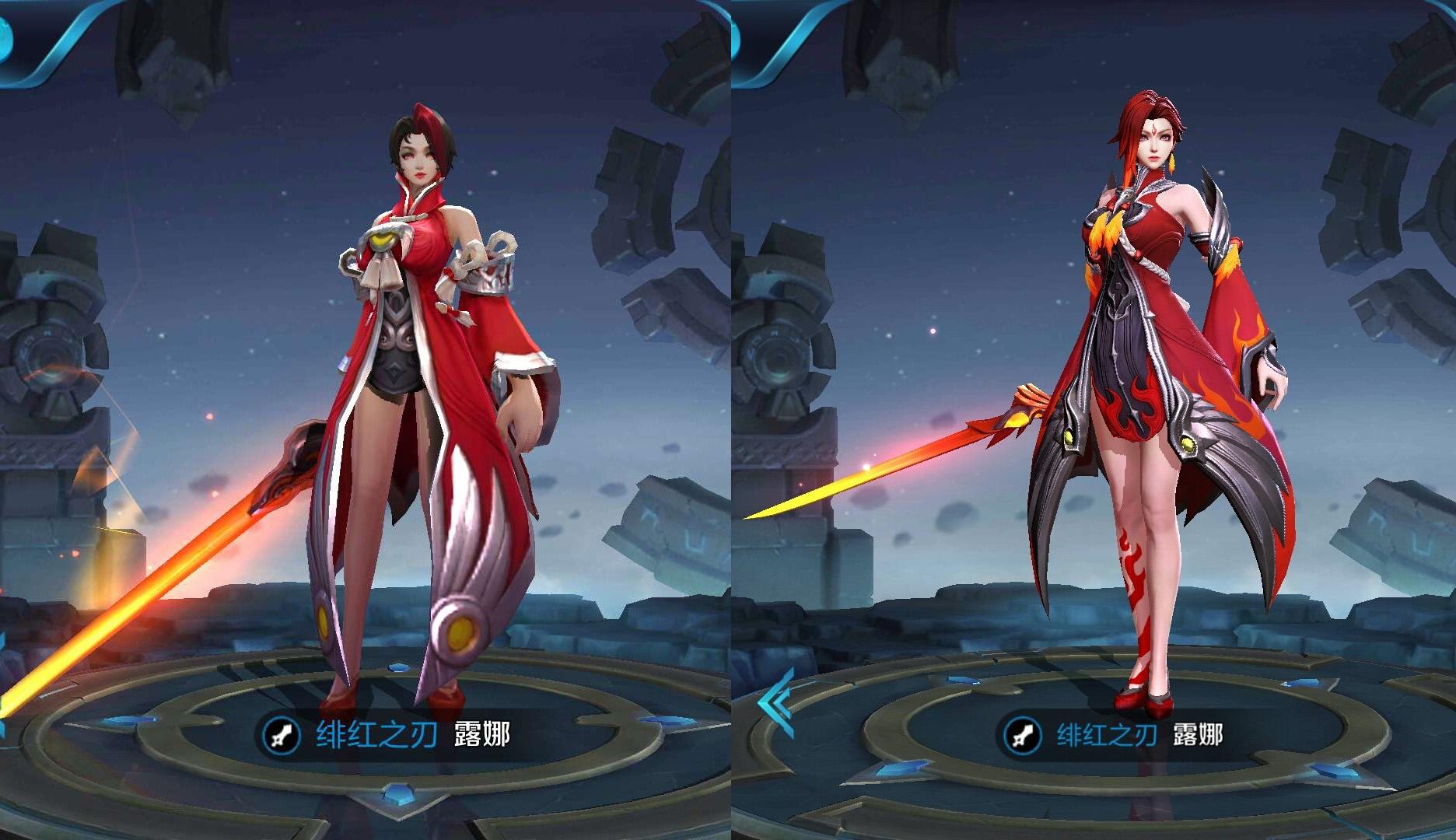露娜新旧模型对比!这款288皮肤比紫霞仙子还美?网友:赚到了