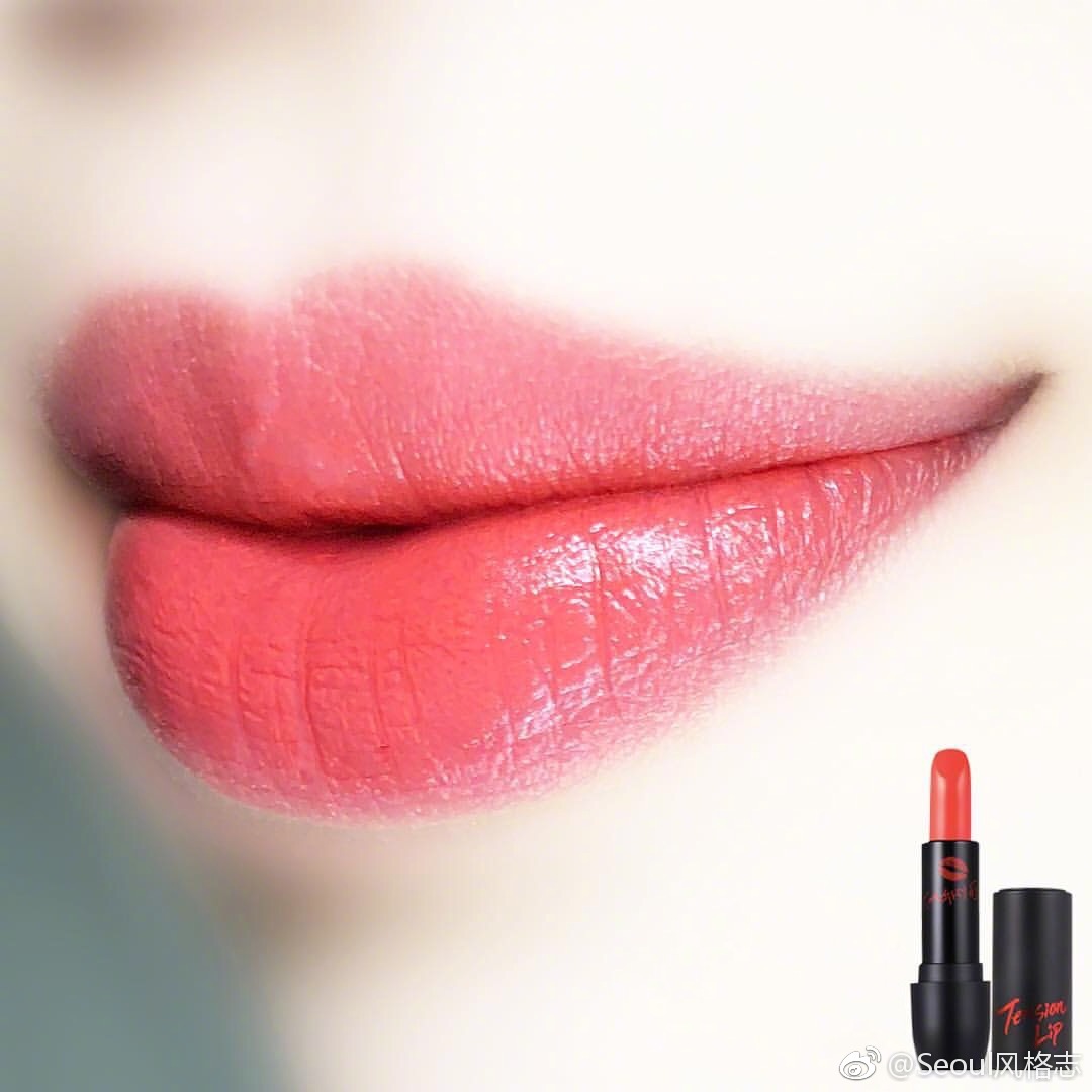 粉嫩元气的少女玫粉色唇膏,是这个春天最相配