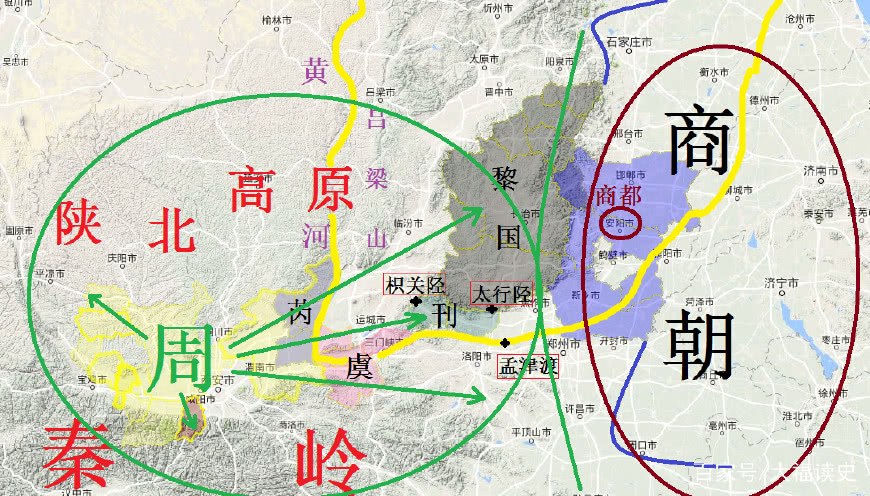 武王伐的纣的先驱者,周朝先王所做的战争准备