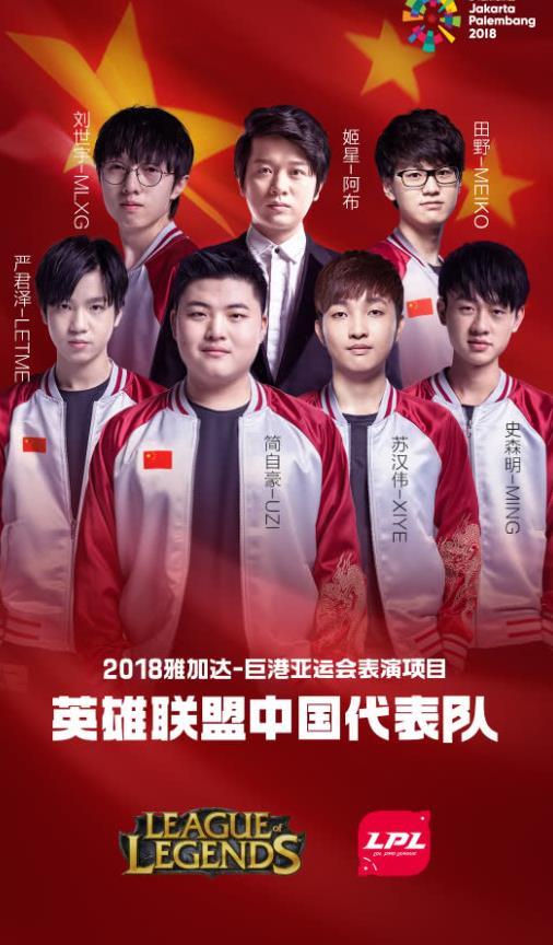 LOL亚运会电竞表演项目资格赛出炉:LCK第一