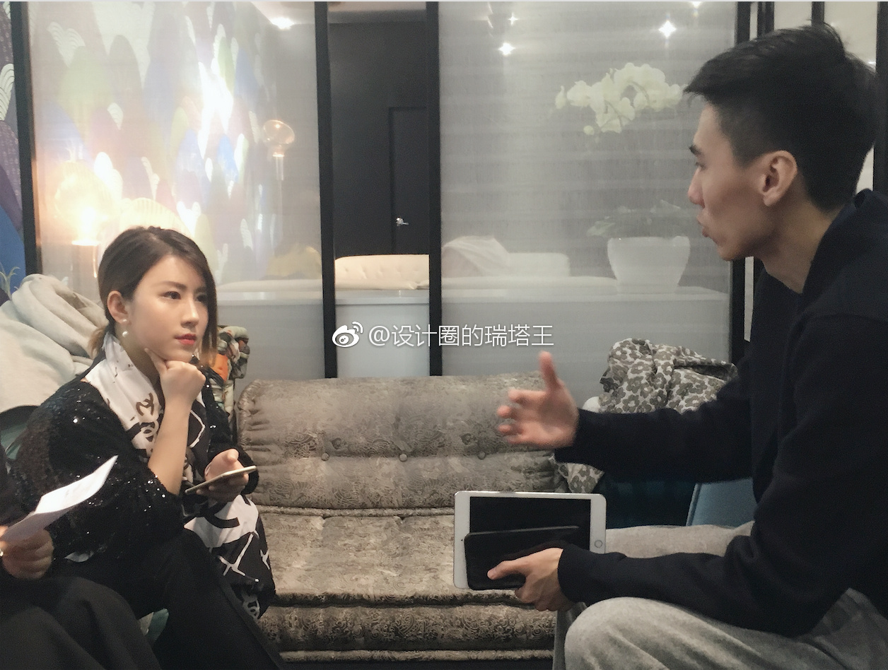 三年前在意大利米兰家具展上遇到过Frank,当时