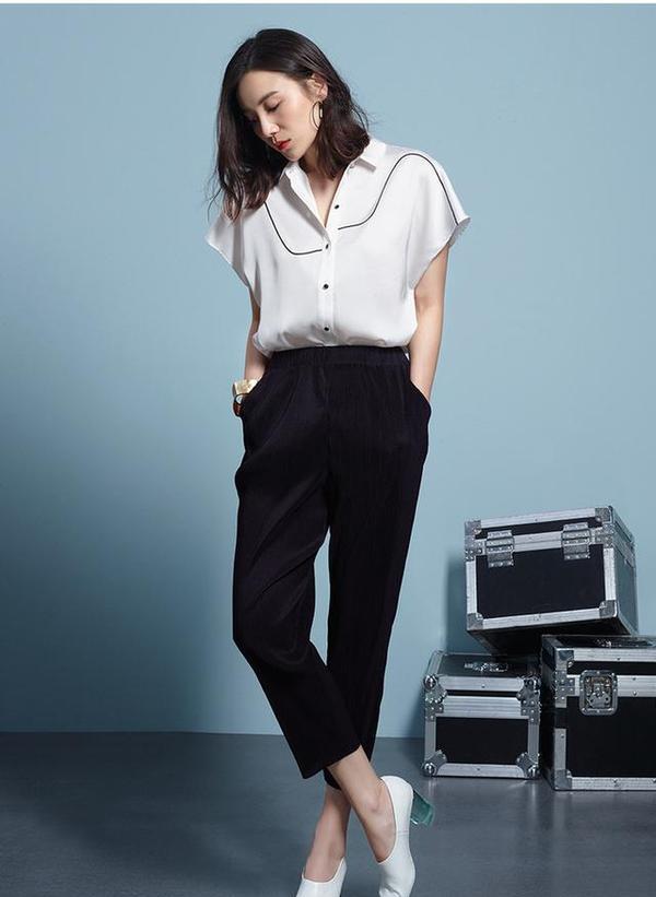 方头鞋怎么搭配好看 方头鞋搭配街拍图片大全