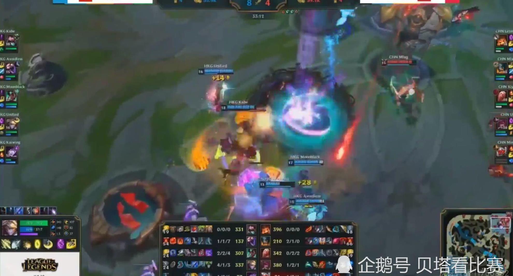 lol亚运会LPL和香港的比赛:WE兮夜躺赢,Letm