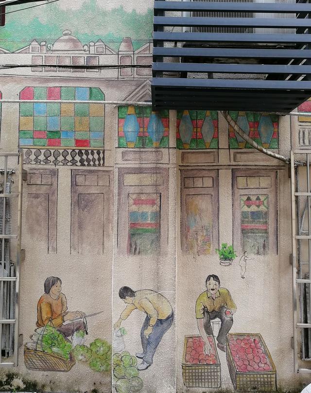 惊艳广州小巷中竟藏这么精美的岭南文化壁画你见过吗