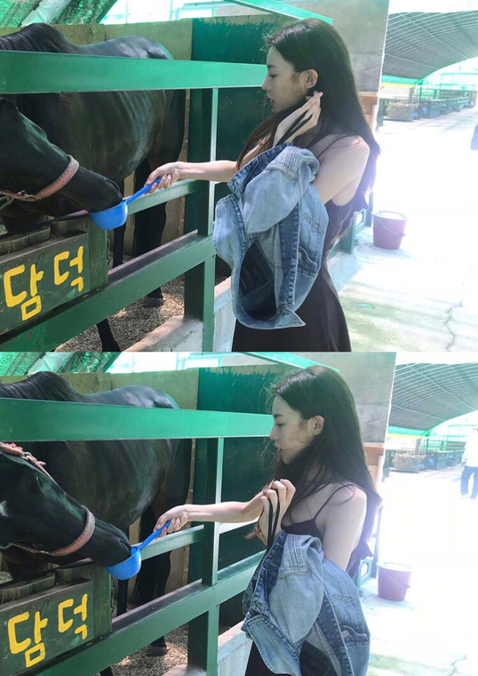 长相颇似全智贤的韩国模特 高允真 ins:goyoun