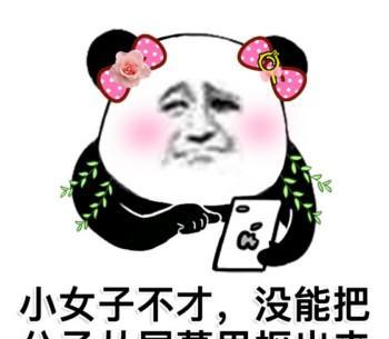 苦海无涯，回头是我啊~情话熊猫头表情合集