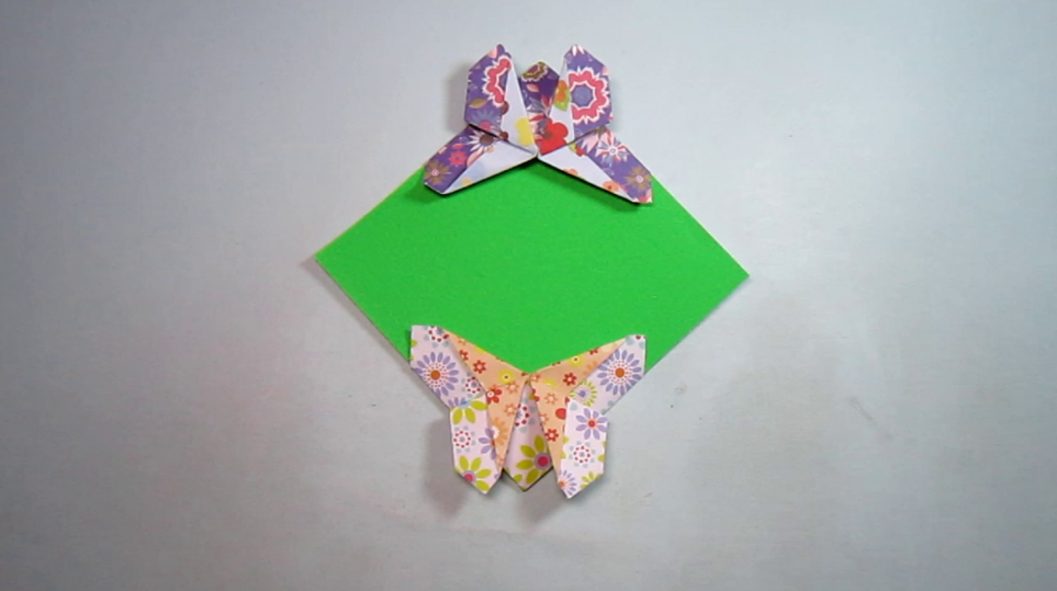 纸艺手工折纸书签,一张纸就能折出简单又漂亮