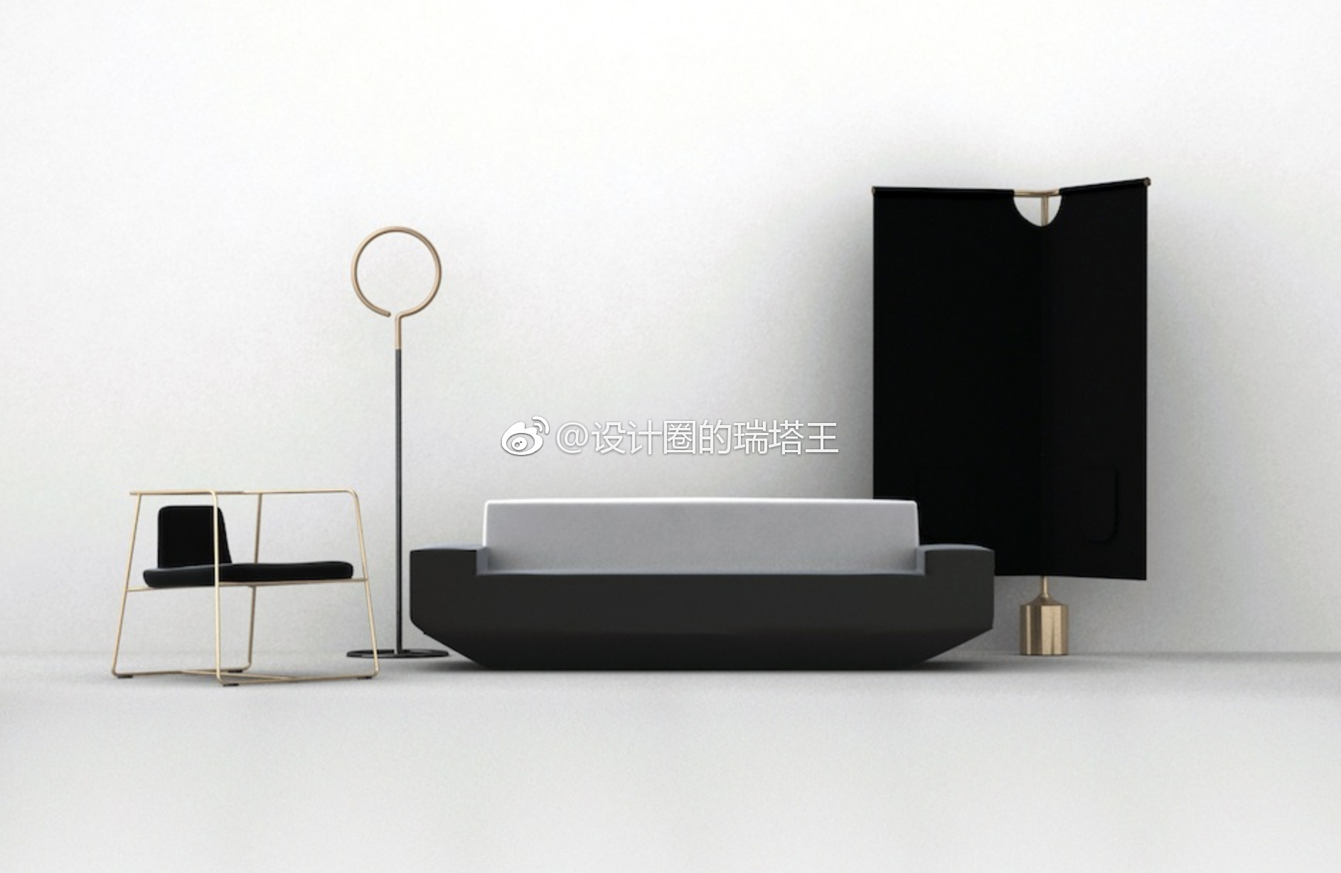 三年前在意大利米兰家具展上遇到过Frank,当时