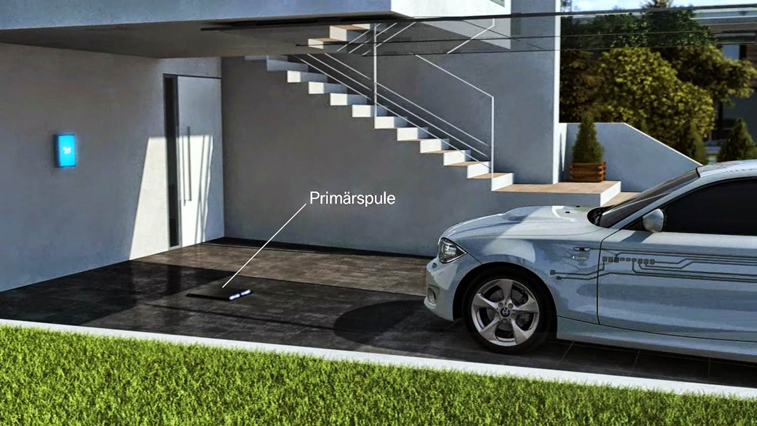 宝马电动汽车的无线充电设备即将上市 偏偏不供给中国